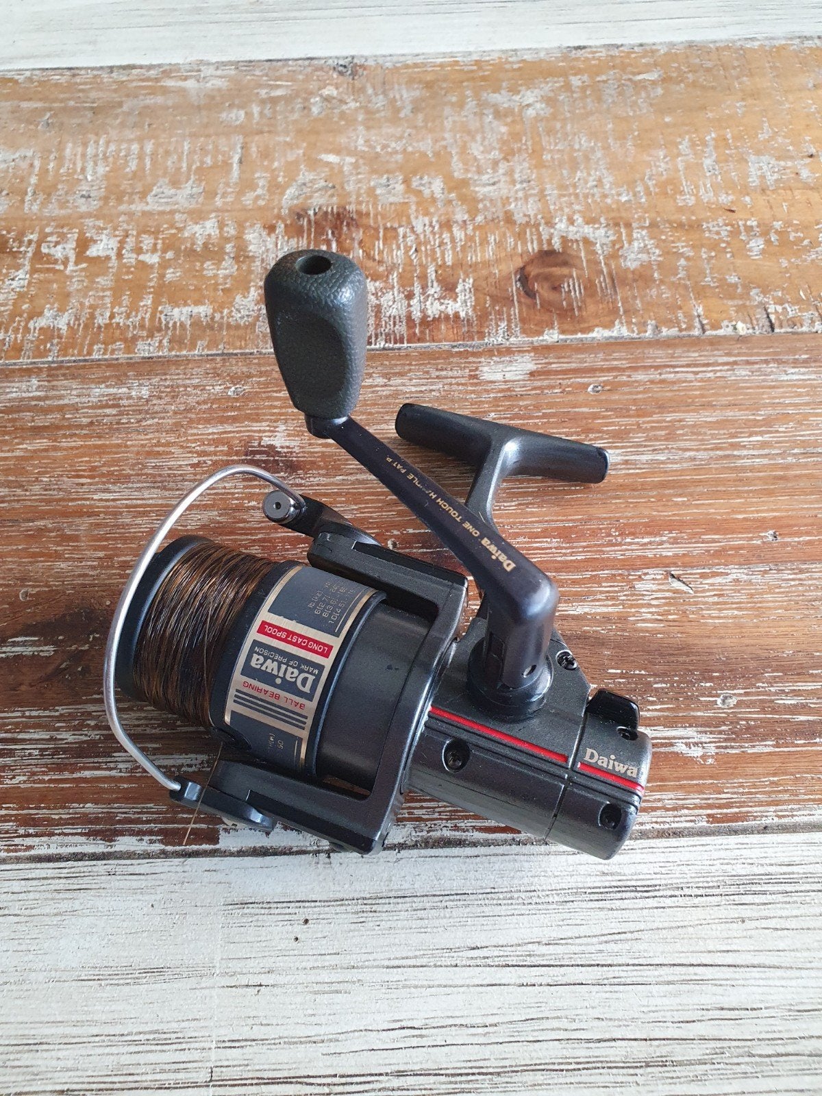 ** 1x daiwa pm1300h pen molentje**, Ophalen of Verzenden, Gebruikt, Molen
