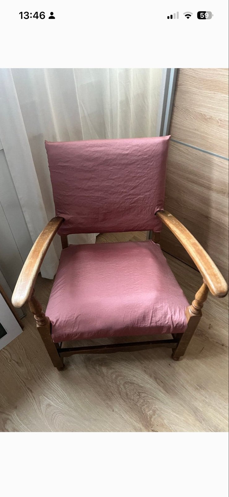 Vintage stoel, Antiek en Kunst, Ophalen of Verzenden
