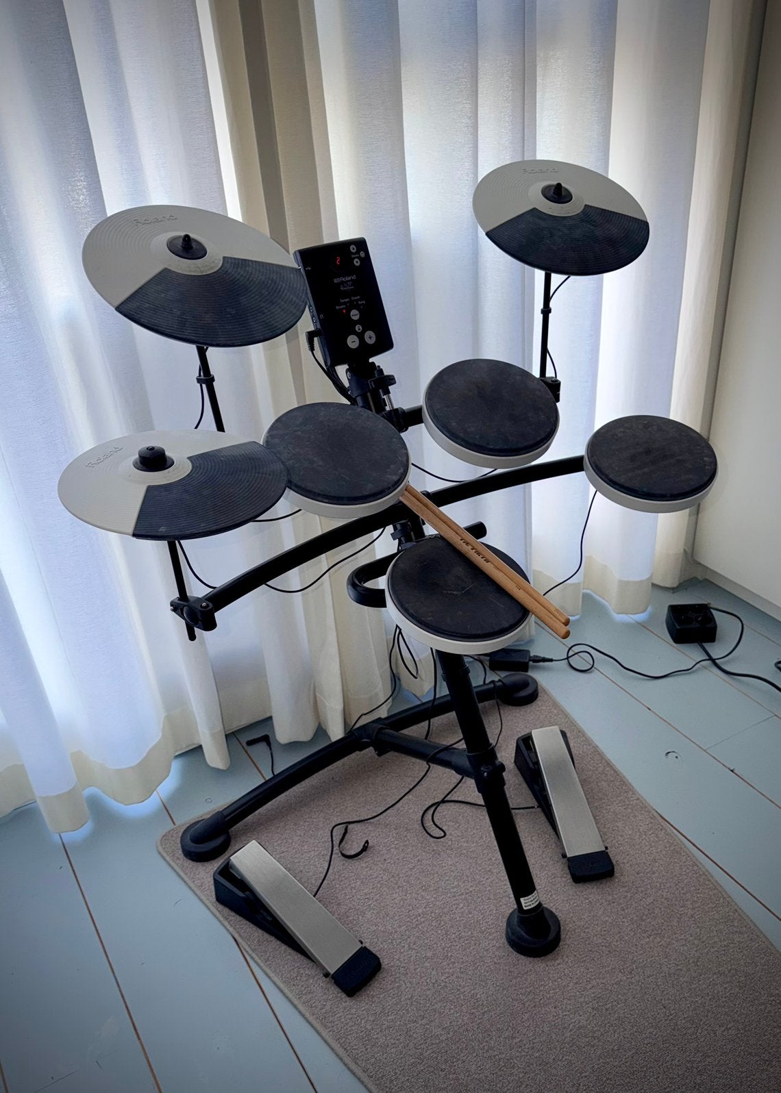 Roland TD1 V-drums, Muziek en Instrumenten, Ophalen, Gebruikt, Roland, Elektronisch