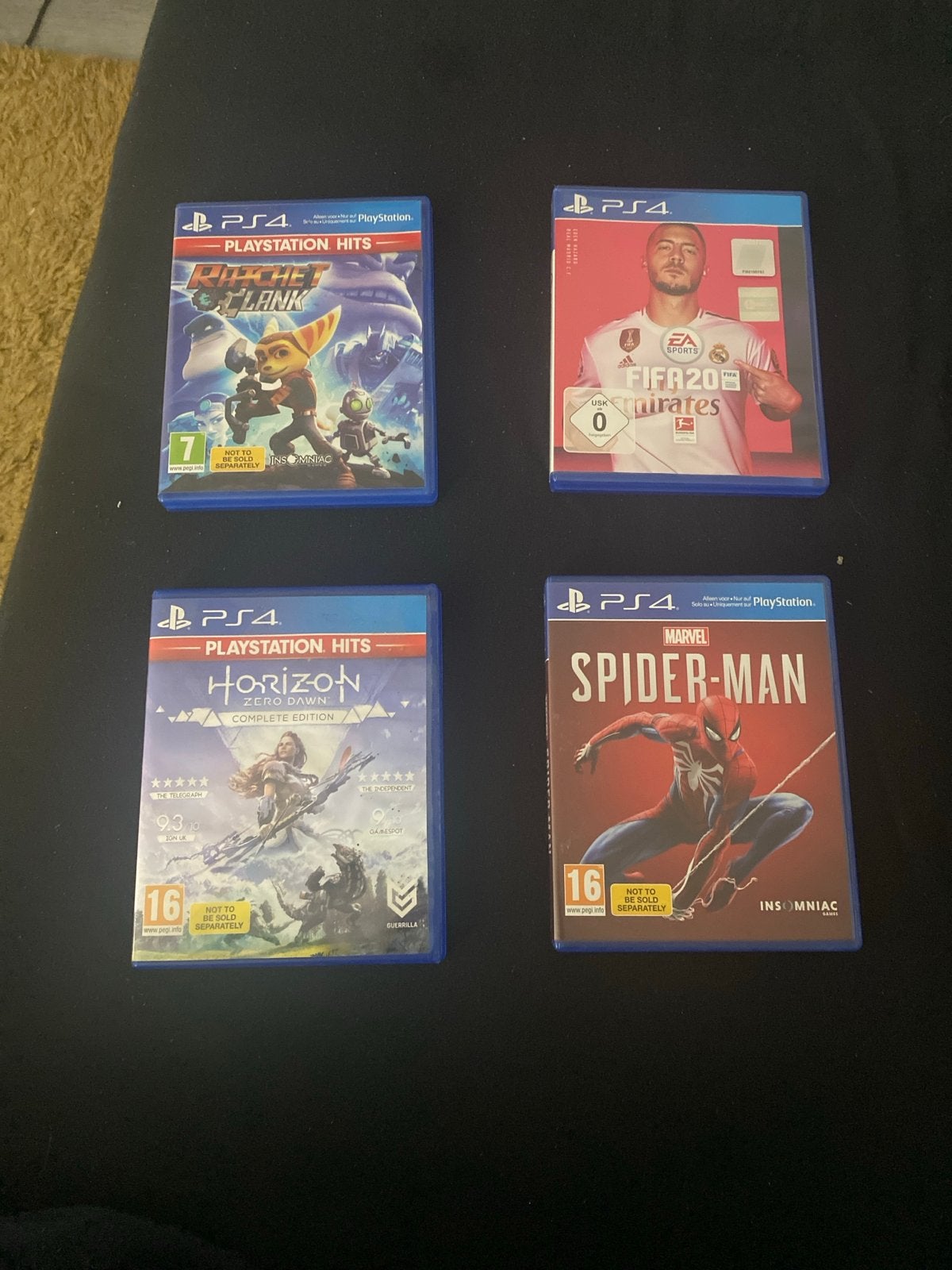 PS4 Games: Ratchet & Clank, FIFA 20, Horizon, Spider-Man, Ophalen, Gebruikt, Overige genres, Eén computer