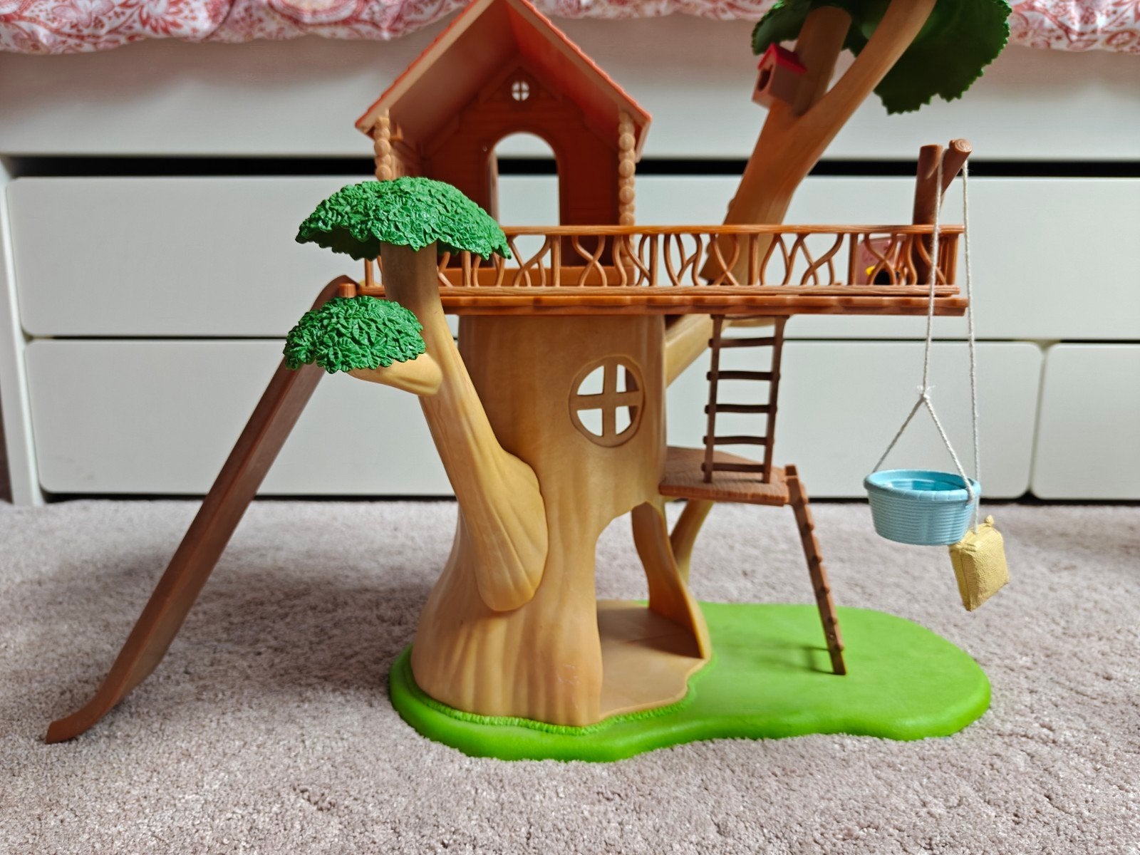 Sylvanian Families Boomhut met Glijbaan en Los Huisje, Ophalen of Verzenden, Gebruikt, Jongen of Meisje