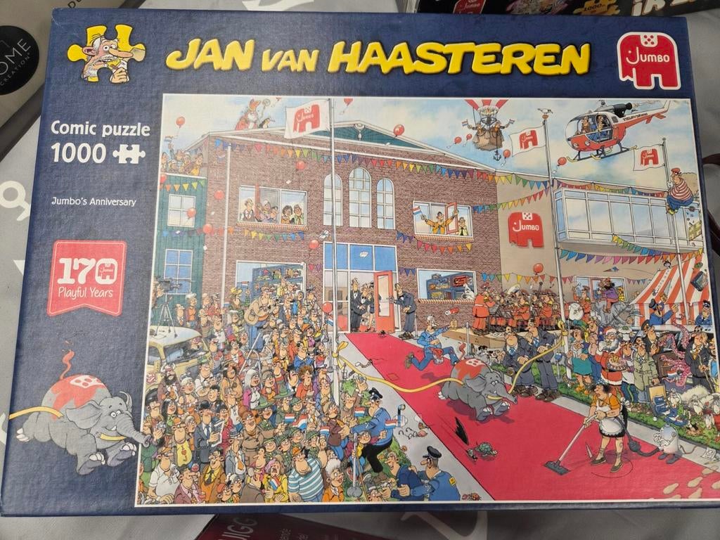 Jan van Haasteren puzzels - Wasgij puzzels, Ophalen of Verzenden, 500 t/m 1500 stukjes, Gebruikt, Legpuzzel