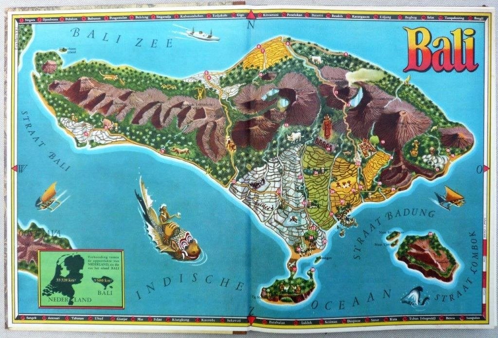 Landenalbum douwe egberts Bali in kleuren (1951), Ophalen of Verzenden, Gelezen, Douwe Egberts, Plaatjesalbum