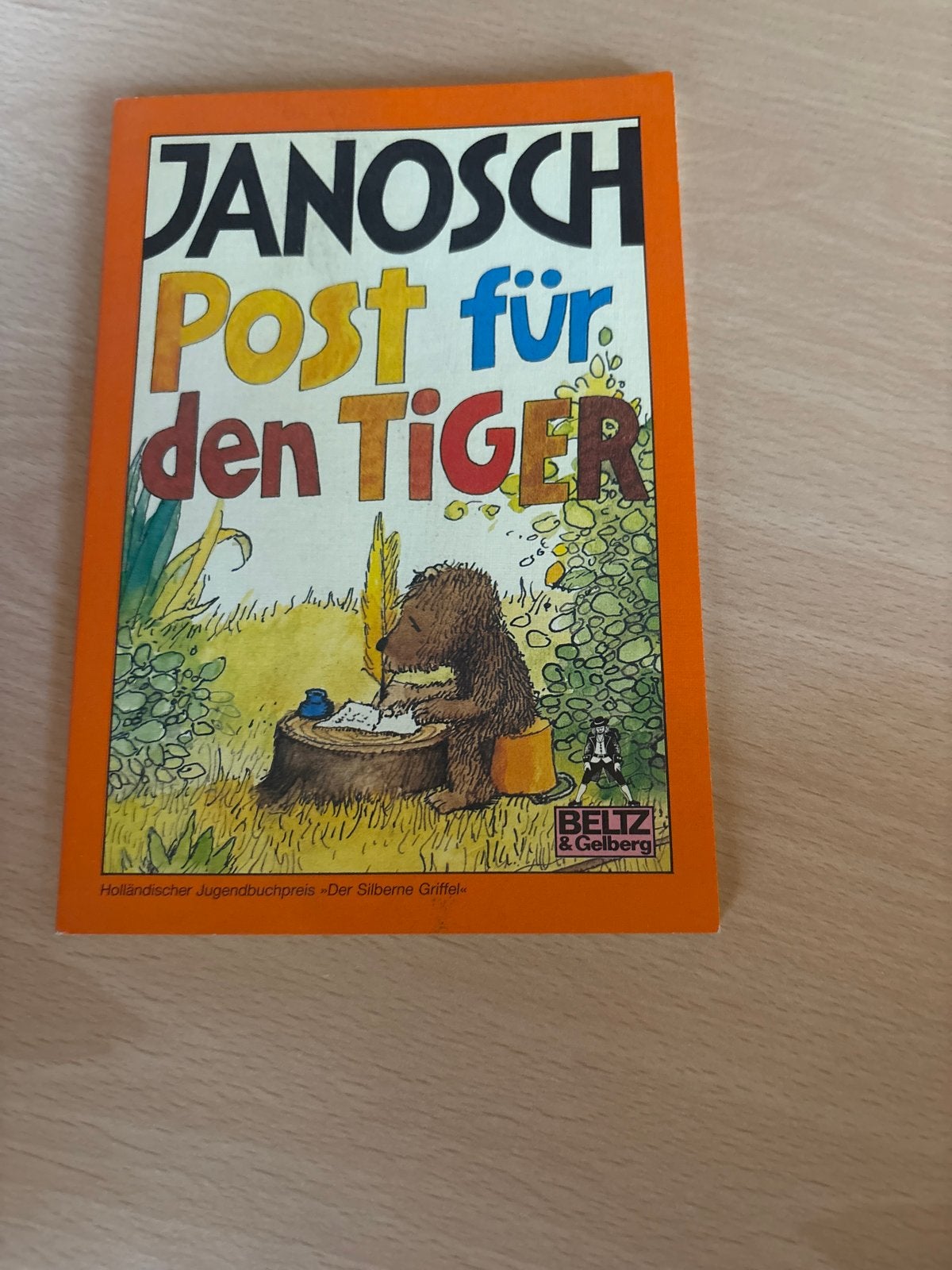 Janosch - Post voor de Tijger (Duits), Boeken, Kinderboeken | Jeugd | onder 10 jaar, Verzenden, Gelezen, Fictie algemeen