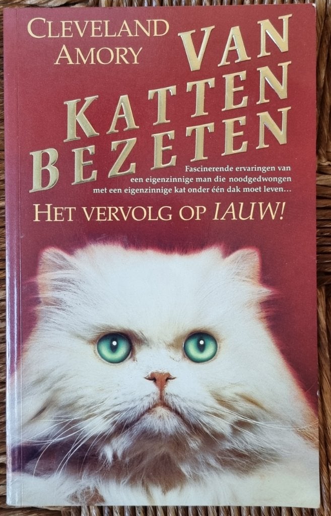 Van katten bezeten - Cleveland Amory - IGST - kat - poes, Ophalen of Verzenden, Gelezen, Katten, Cleveland Amory