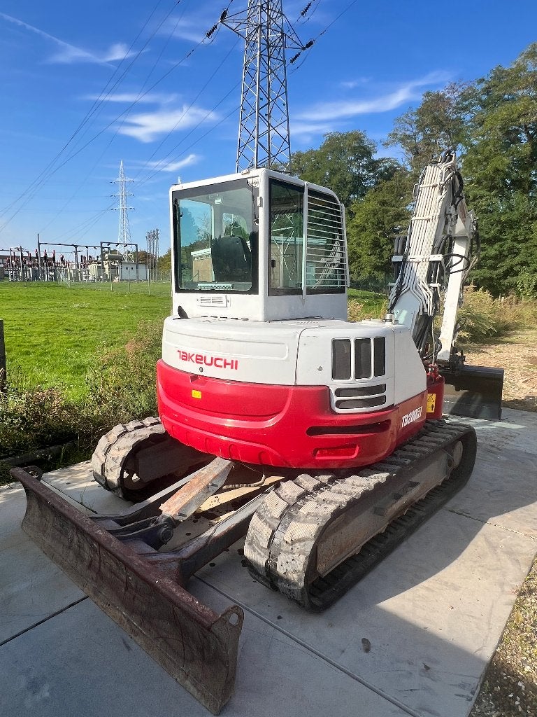 Takeuchi TB280FR, Ophalen, Graafmachine