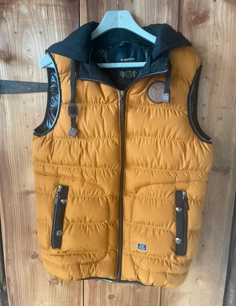 Blackrock Bodywarmer Geel/Zwart Maat L, Ophalen of Verzenden, Zo goed als nieuw, Maat 52/54 (L), Geel