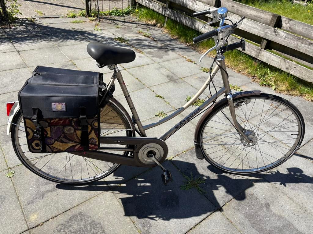 Dames schoolfiets, Fietsen en Brommers, Fietsaccessoires | Fietstassen, Ophalen of Verzenden, Zo goed als nieuw