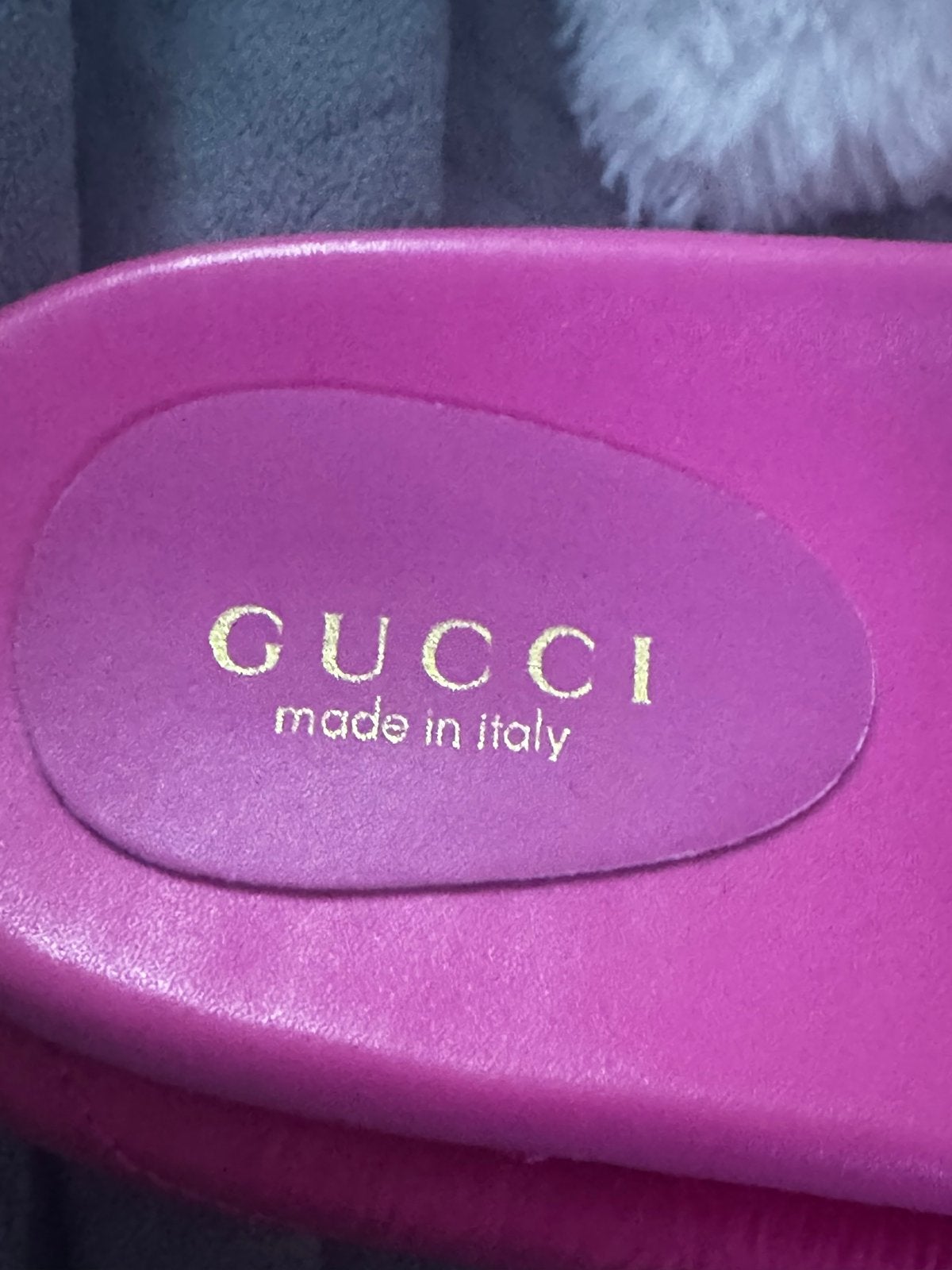 Gucci Roze Slippers Maat 39, Kleding | Dames, Schoenen, Ophalen, Zo goed als nieuw, Roze, Slippers