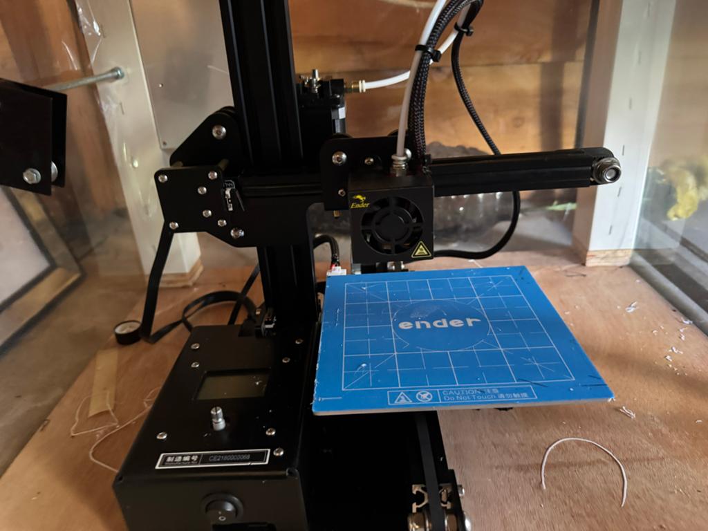 Kleins Ender/creality 3d printer, Ophalen, Gebruikt, Filament
