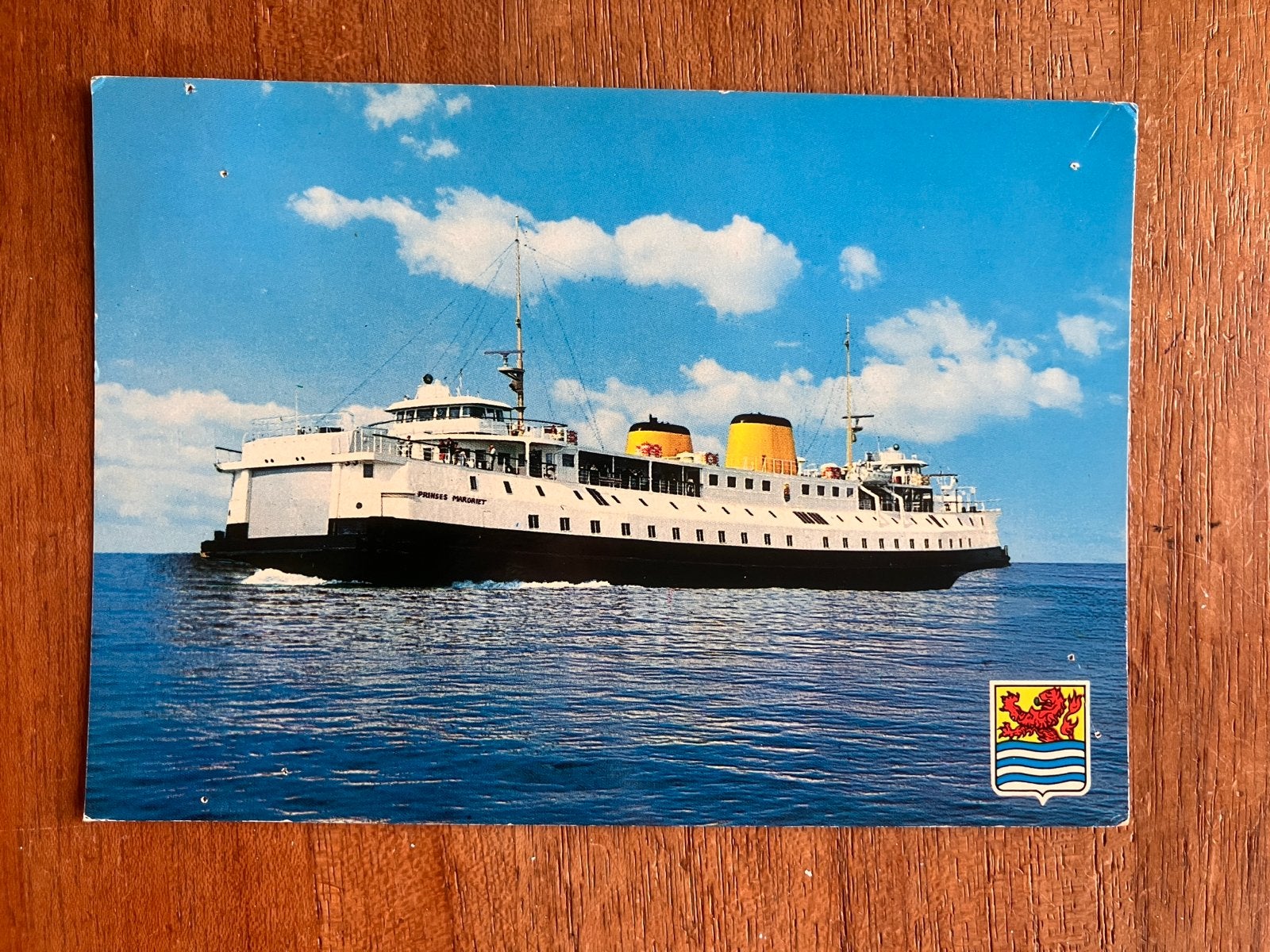 Provinciale Boot Vlissingen-Breskens 1982, Ophalen of Verzenden, Gebruikt, Motorboot, Kaart, Foto of Prent