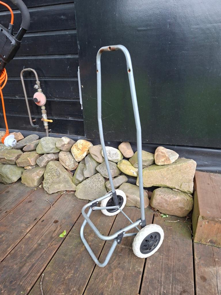 Aluminium steekkarretje, Caravans en Kamperen, Ophalen