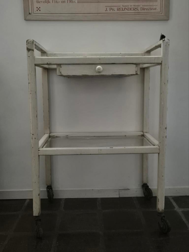 Oud ziekenhuis karretje, Antiek en Kunst, Ophalen