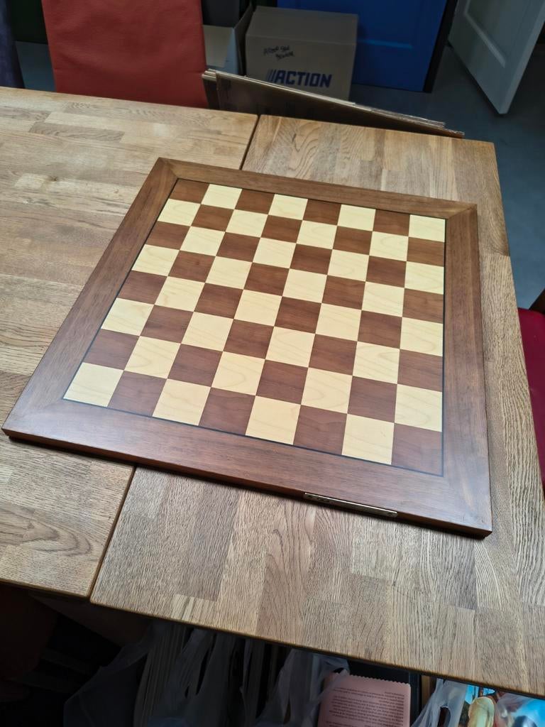 DGT houten schaakbord., Ophalen, Minder dan 500 stukjes, Nieuw