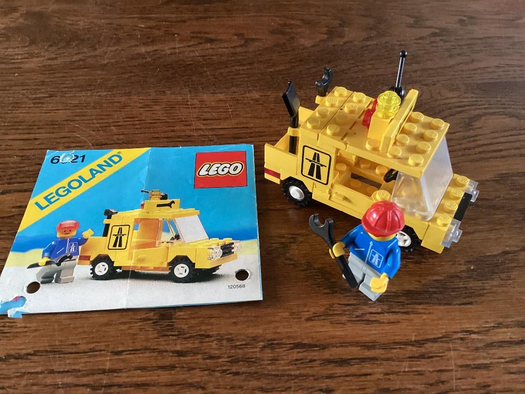 Lego ANWB wagentje, Ophalen of Verzenden, Gebruikt, Lego
