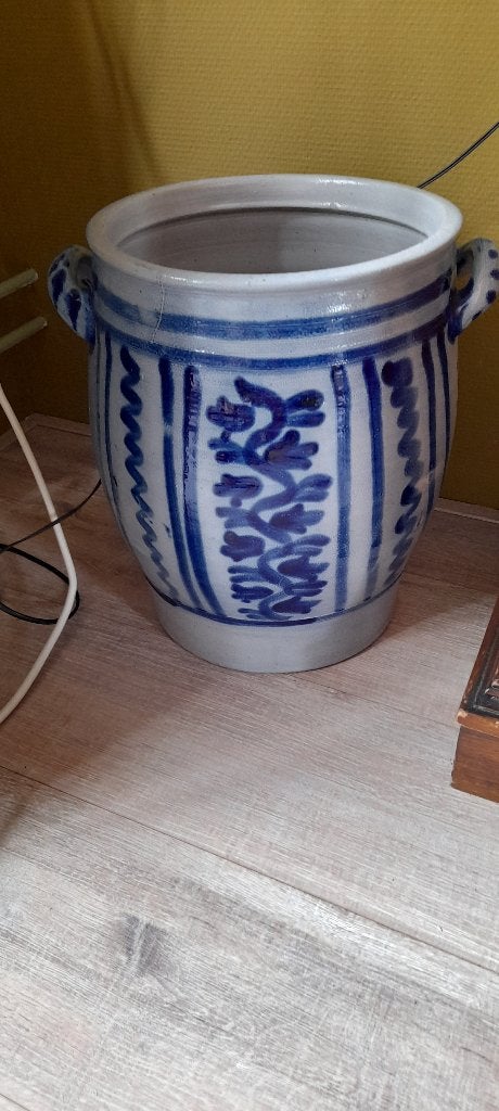 Keulse Pot, Ophalen, Zo goed als nieuw, Blauw, Steen/keramiek