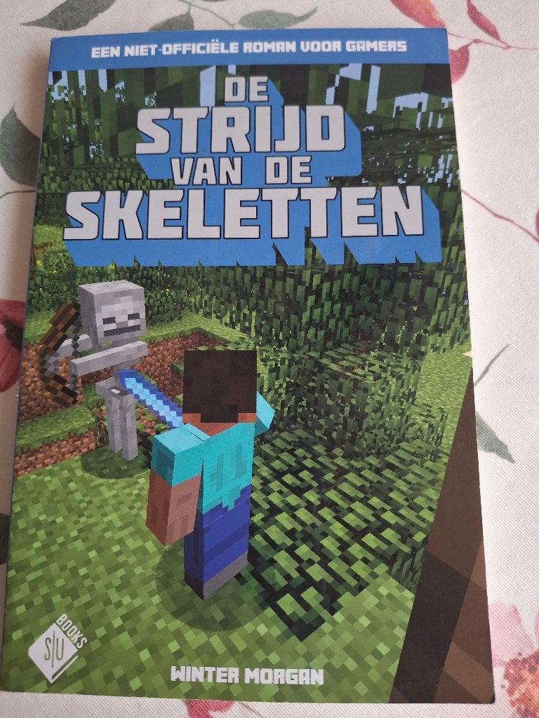 Minecraft leesboek Strijd van de Skeletten, Ophalen, Zo goed als nieuw
