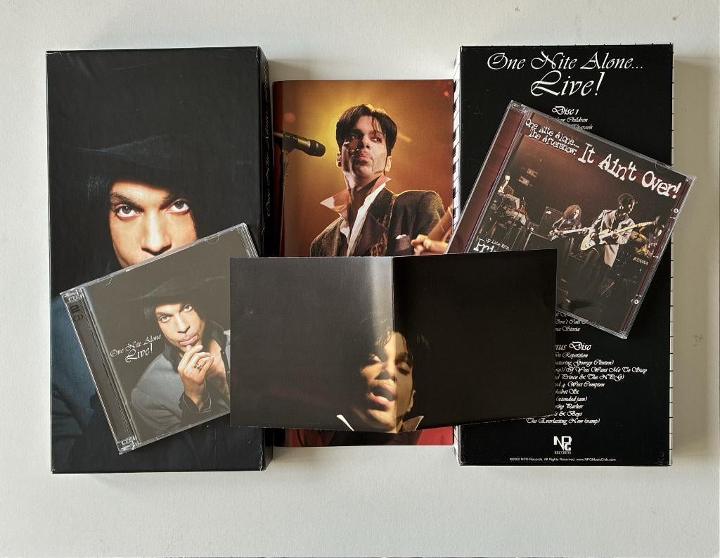 Prince - One Nite Alone... Live! (3cd boxset club edition), Cd's en Dvd's, Ophalen of Verzenden, 2000 - 2009, Gebruikt, Boxset