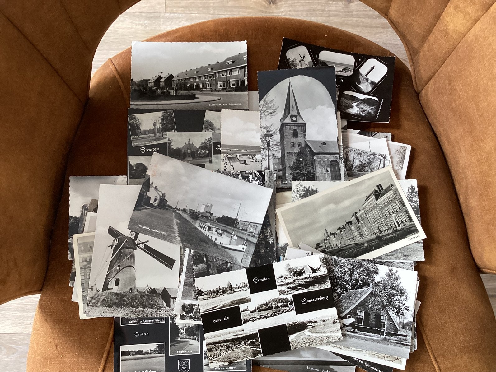 Verzameling van 50 klein formaat kaarten., Ophalen of Verzenden
