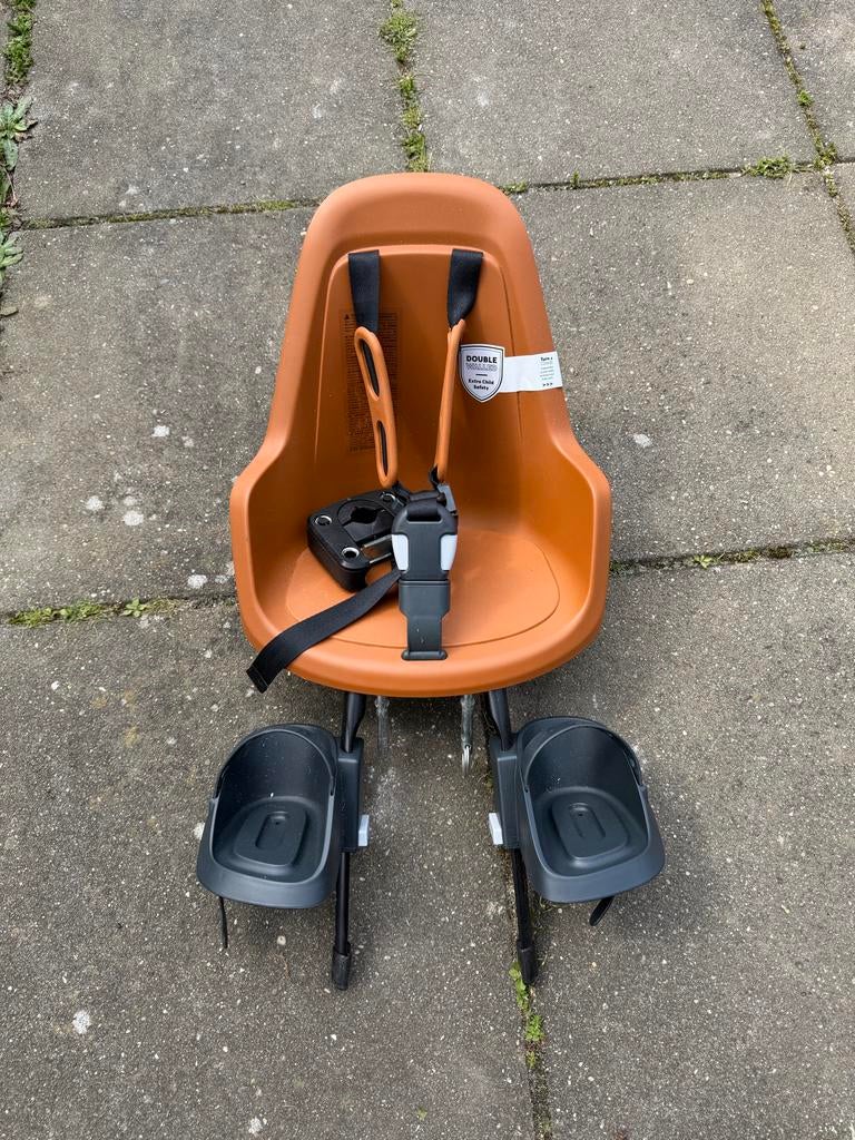 Bobike Mini One chocolate brown voorzitje, Ophalen, Voetsteuntjes, Nieuw, Voorzitje