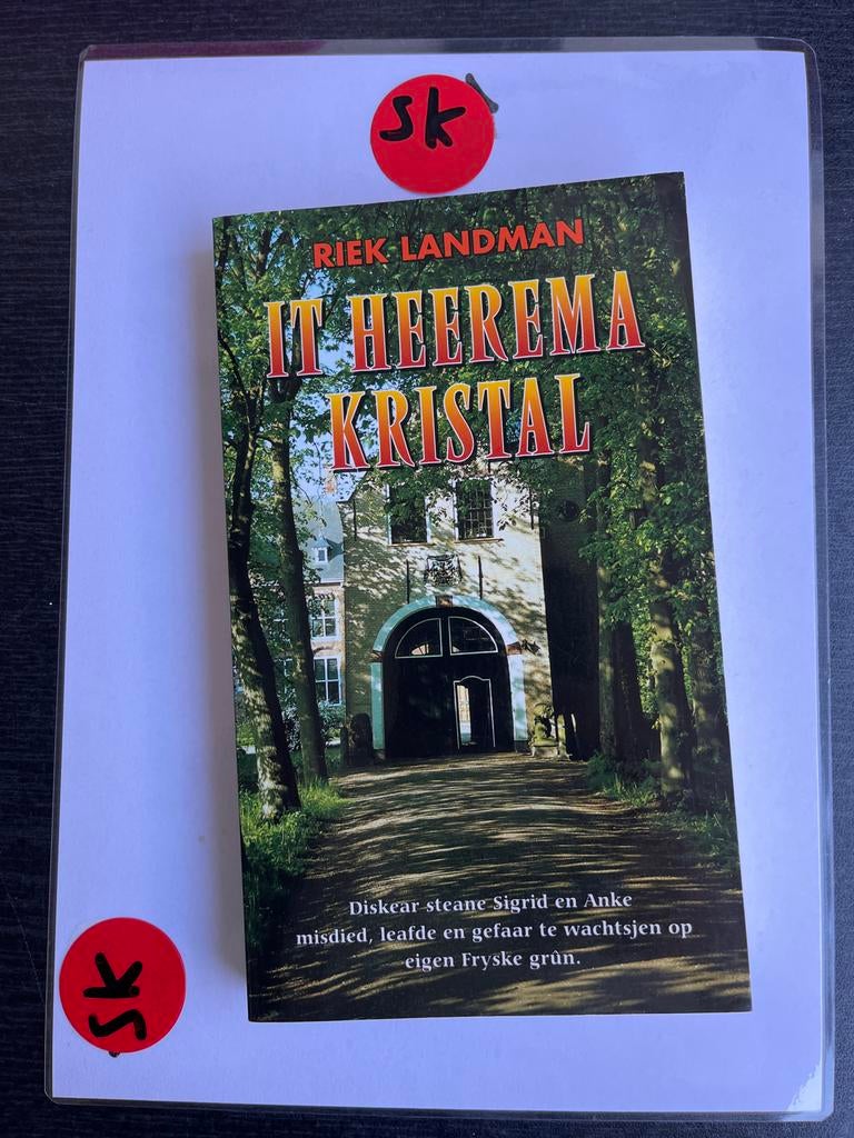 It Heerema Kristal - Riek Landman (Fries), Boeken, Romans, Zo goed als nieuw, Nederland, Ophalen of Verzenden