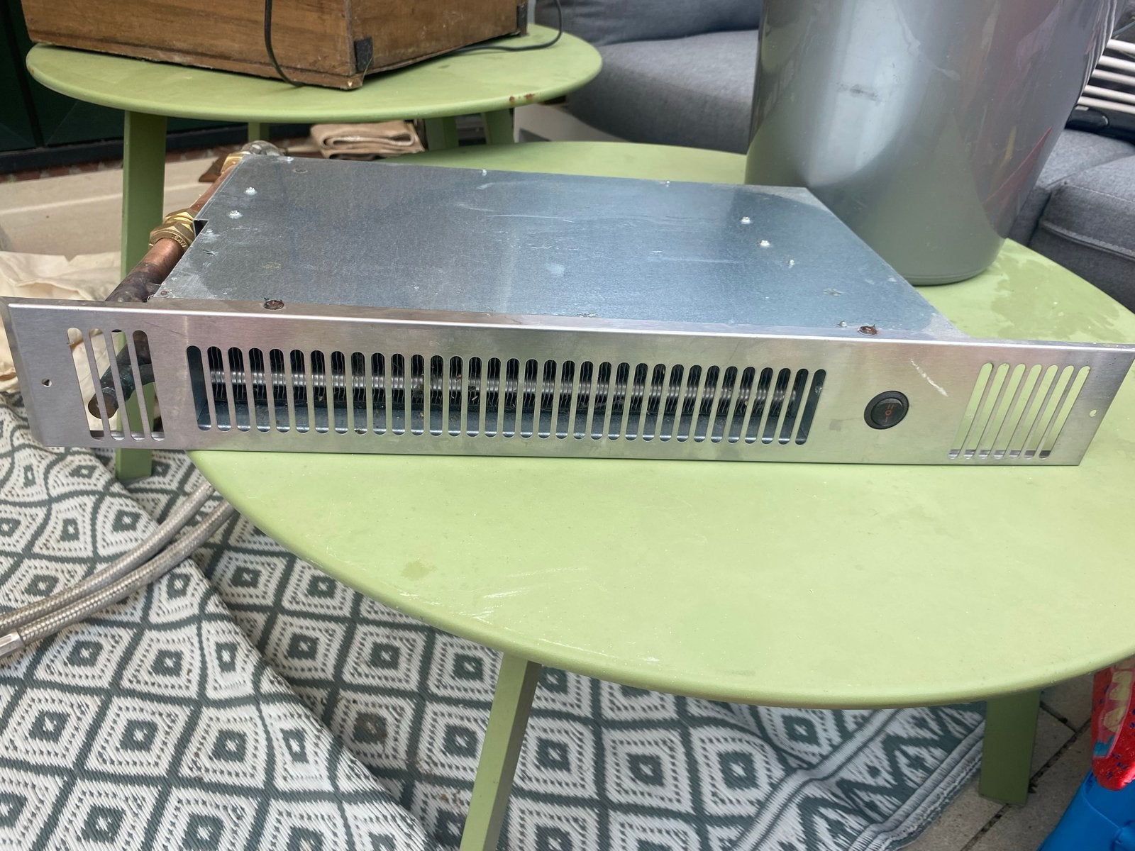 Smiths Environmental Plint verwarming Radiator, Ophalen, Gebruikt, Minder dan 30 cm, Radiator