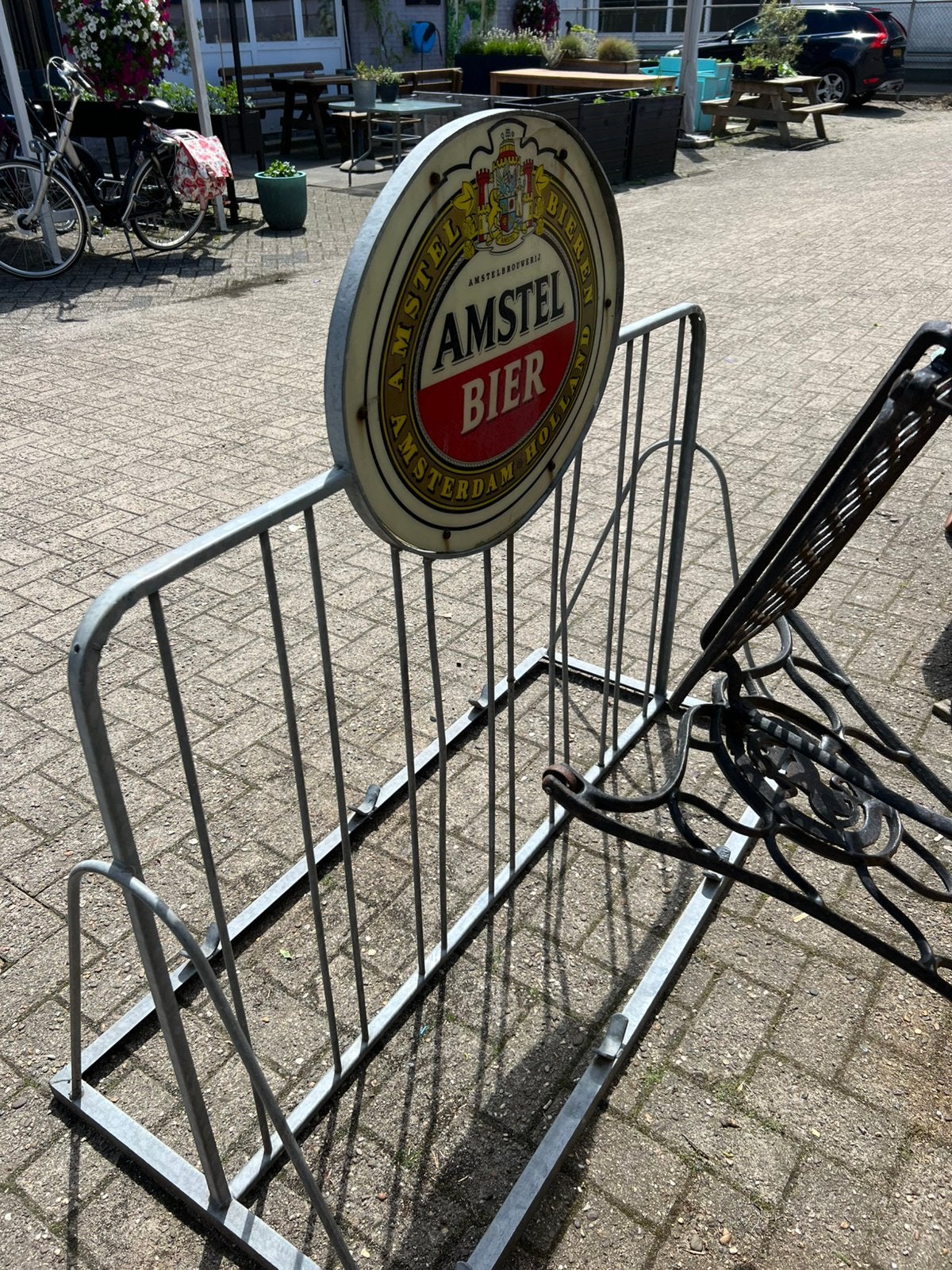 Amstelbier. Oud model jaren 70 , mancave . Kroeg of thuis, Gebruikt, Amsterdam, Ophalen of Verzenden, Info