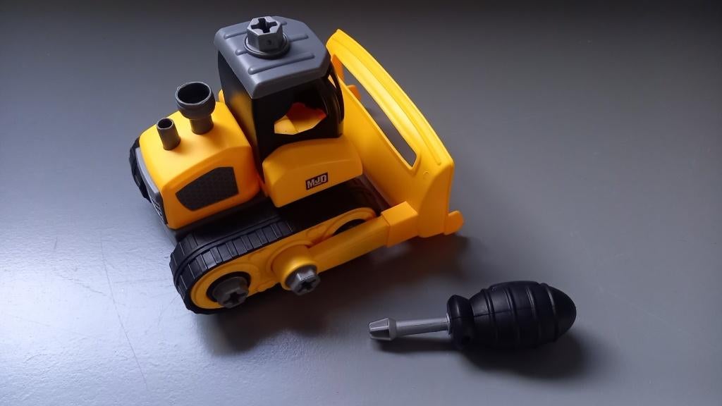 Demonteerbare bulldozer, Ophalen of Verzenden, Zo goed als nieuw