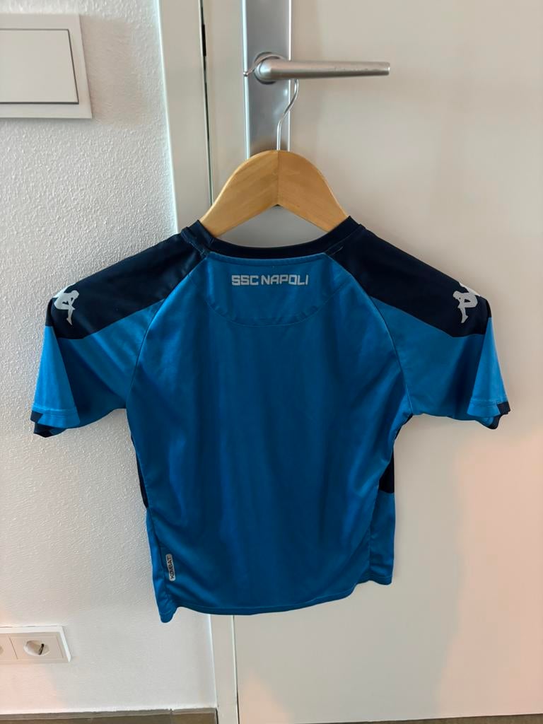 Napoli kinder voetbal shirts + broekje, Sport en Fitness, Voetbal, Maat XS of kleiner, Ophalen of Verzenden, Gebruikt, Shirt