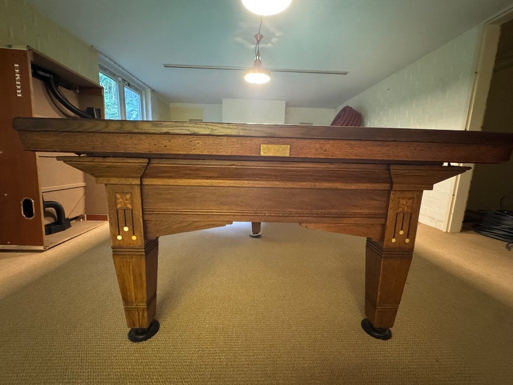 Biljarttafel v.d. Meijden (verwarmd), Ophalen, Gebruikt