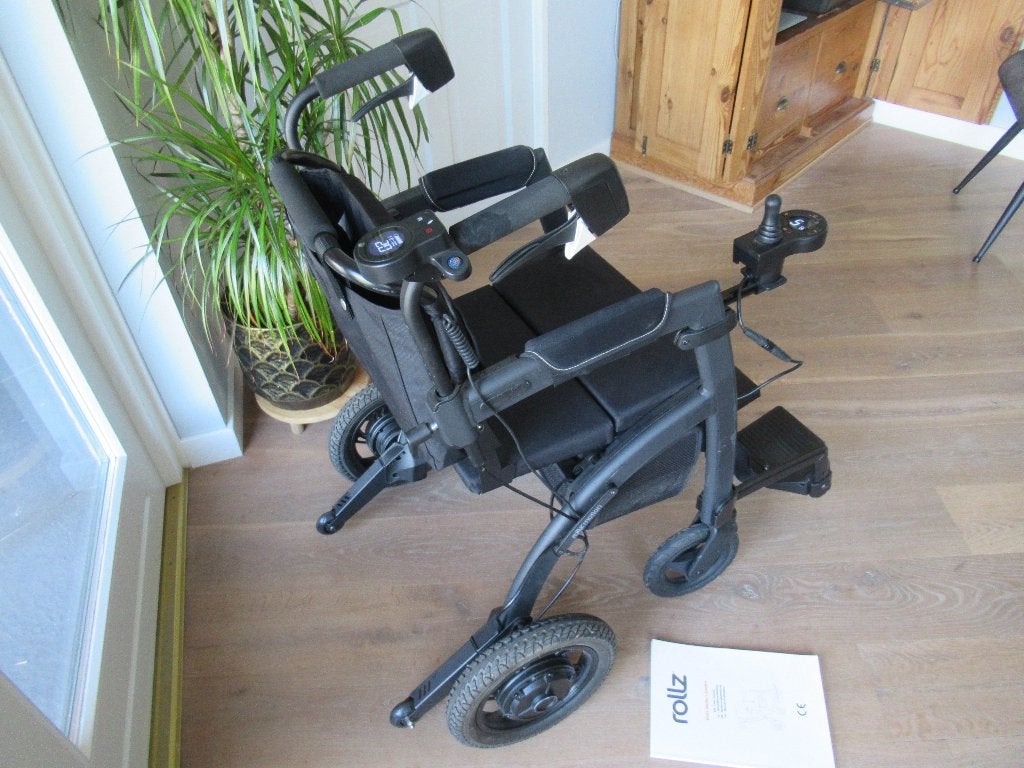 Rollz Motion Electric elektrische rolstoel ZO GOED ALS NIEUW, Ophalen, Inklapbaar, Zo goed als nieuw, Elektrische rolstoel