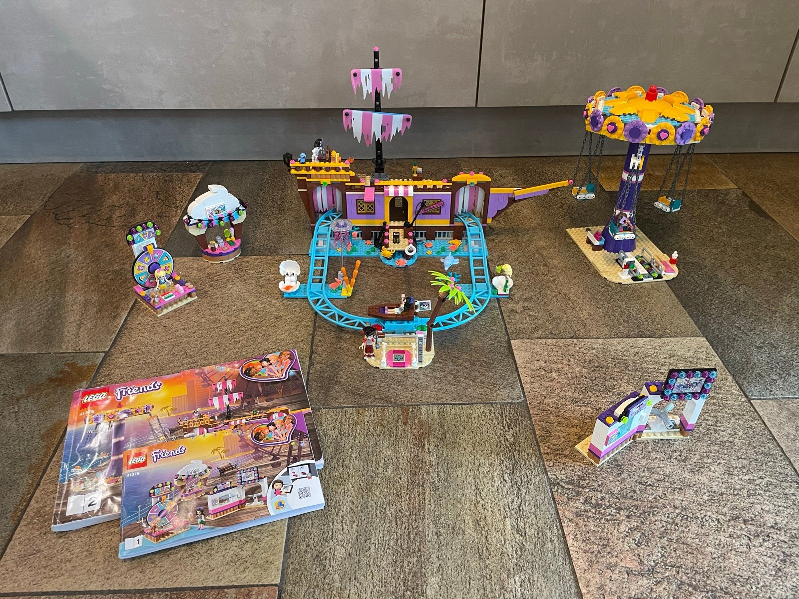 Lego Friends 41375 Heartlake City Pier Pretpark, Ophalen of Verzenden, Gebruikt