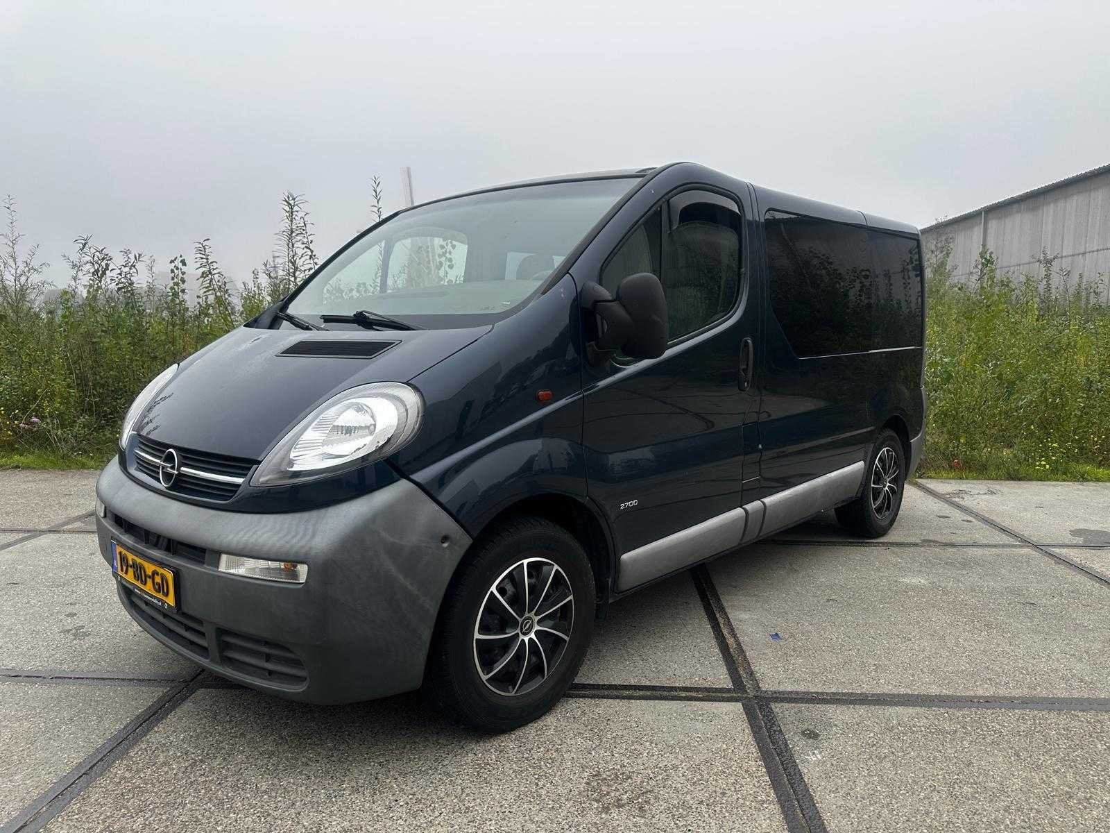 Opel Vivaro 1.9 DI L1H1 DC 19-BD-GD, Overige carrosserieën, Bedrijf, Diesel, Te koop