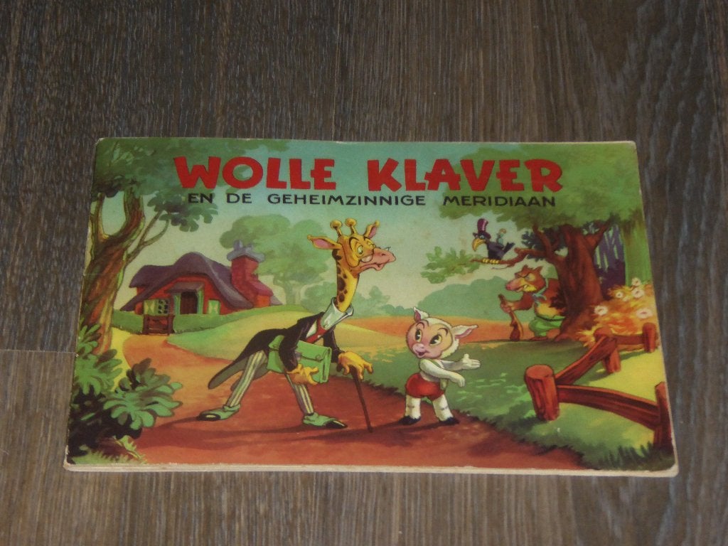 WOLLE KLAVER en de geheimzinnige meridiaan, Verzenden, Zo goed als nieuw, Plaatjesalbum