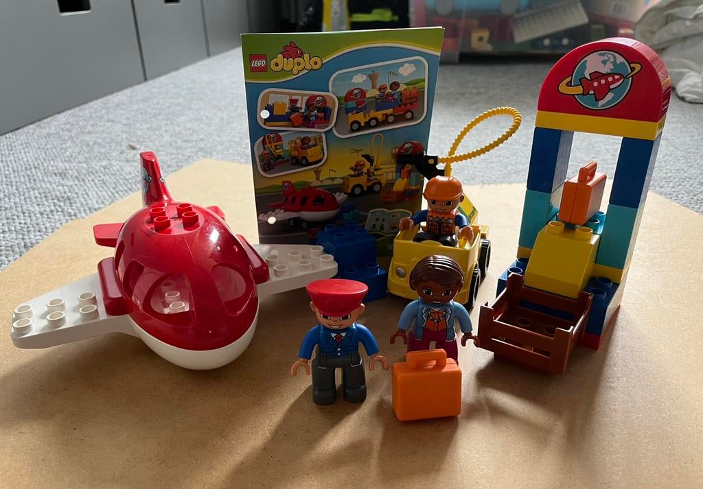 Lego Duplo vliegtuig set 10590, Ophalen of Verzenden, Zo goed als nieuw