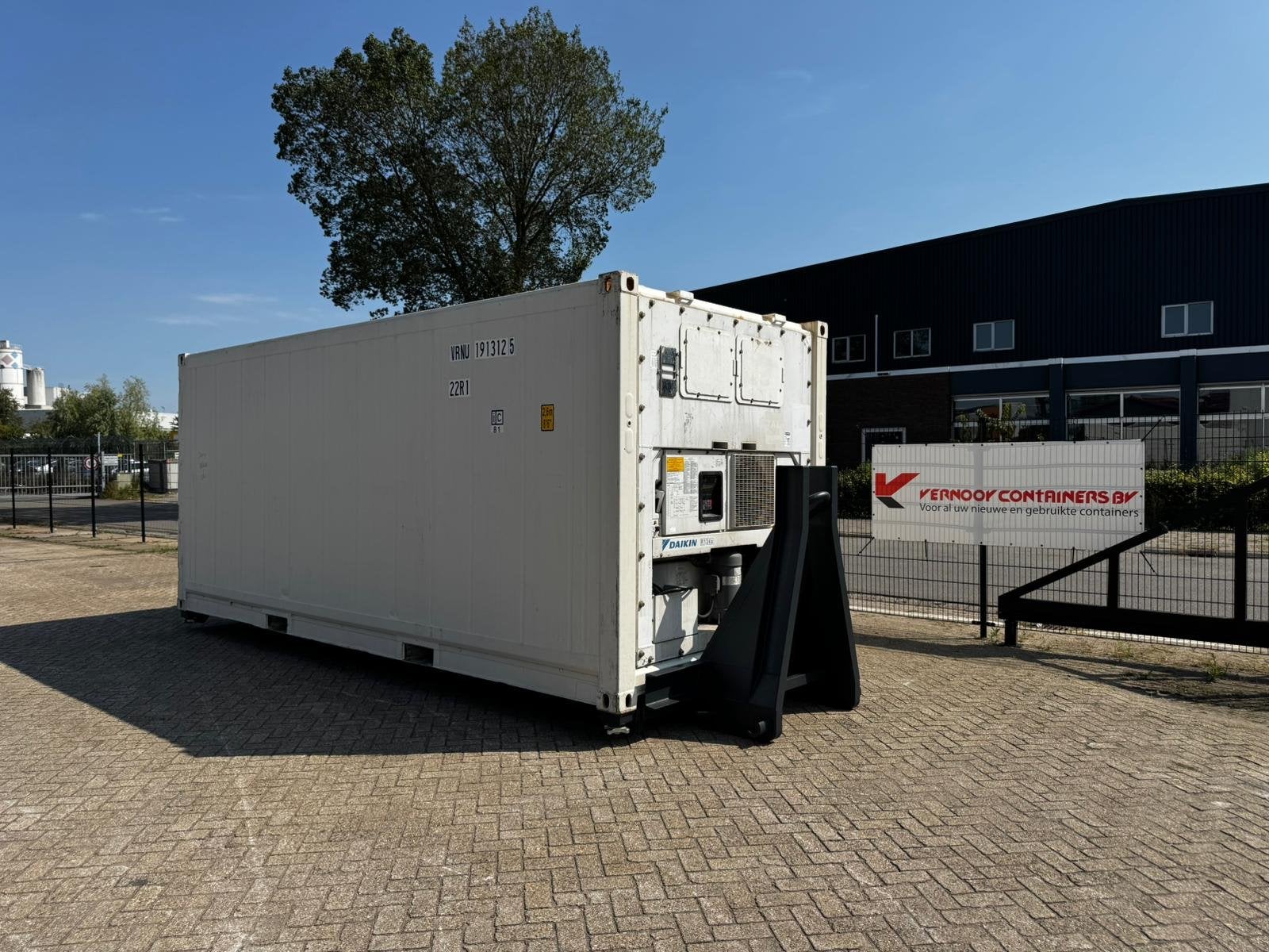 VERNOOY 20FT 8.6 REEFER MET SLEDE, Zakelijke goederen, Machines en Bouw | Keten en Containers, Vernooy Containers B.V., Dave@vernooy.nl