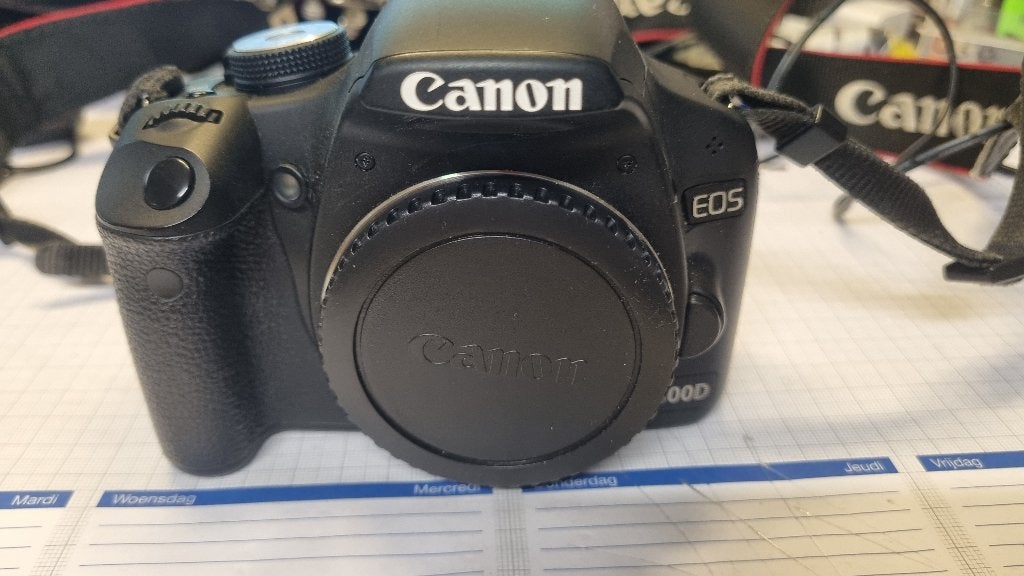 Canon 500D incl lenzen, Audio, Tv en Foto, Ophalen, Gebruikt, Spiegelreflex, Canon