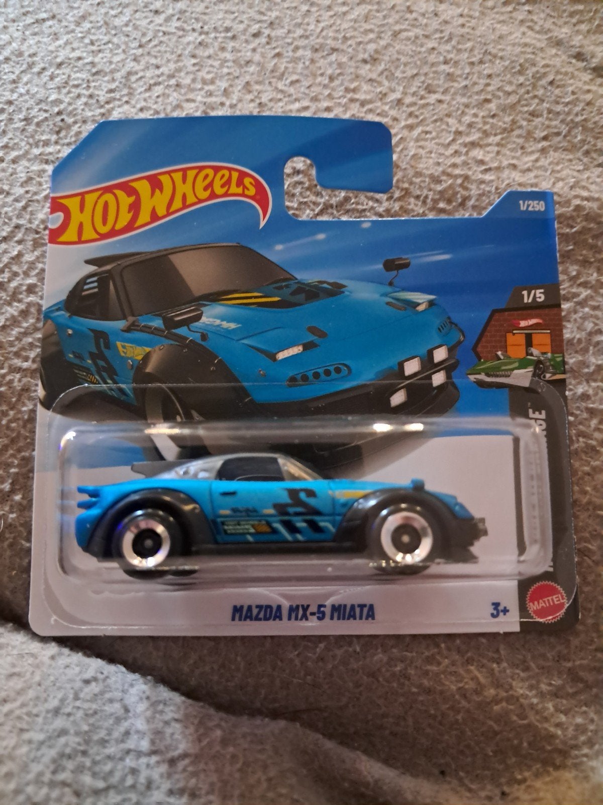 Hot Wheels Mazda MX-5 Miata blauw nieuw in verpakking, Ophalen of Verzenden, Nieuw, Auto