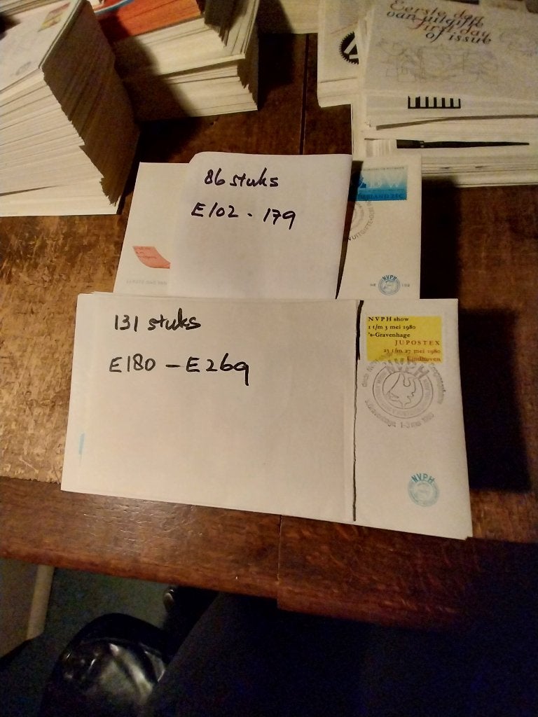 Nederland Fdc 1970 t/m 1999 zonder adres, Verzenden, Onbeschreven, Nederland