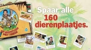 AH op avontuur met freek dierenplaatjes, Verzamelen, Supermarktacties, Albert Heijn, Ophalen of Verzenden