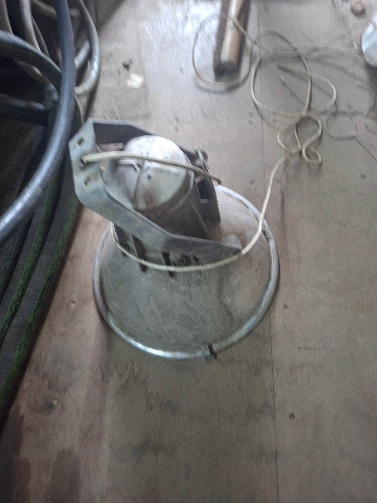 Halogeen werkplaatslamp, Ophalen, Gebruikt, 500 watt of meer