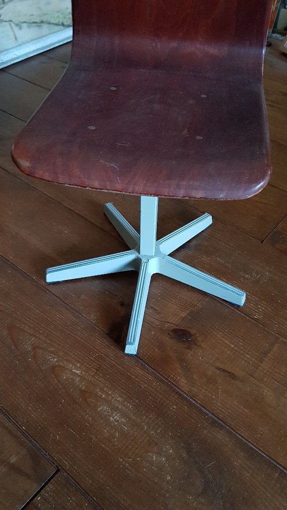 Vintage THUR-OP-SEAT schoolstoeltje, Ophalen, Gebruikt, Stoel(en)