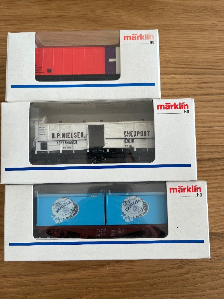 Marklin 46150, 4659 ho wagons nieuwstaat, Wisselstroom, Verzenden, Märklin, Nieuw