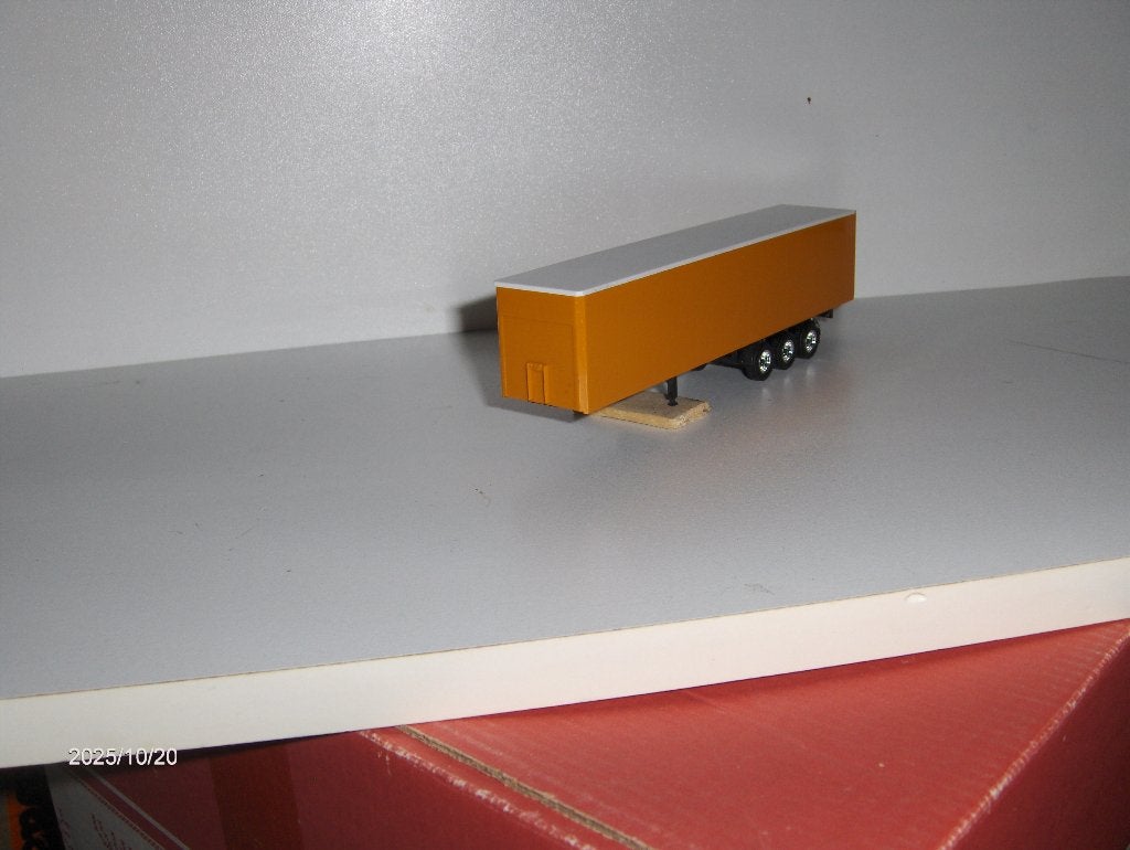 Herpa - Trailer, Ophalen of Verzenden, Zo goed als nieuw, Bus of Vrachtwagen, Herpa
