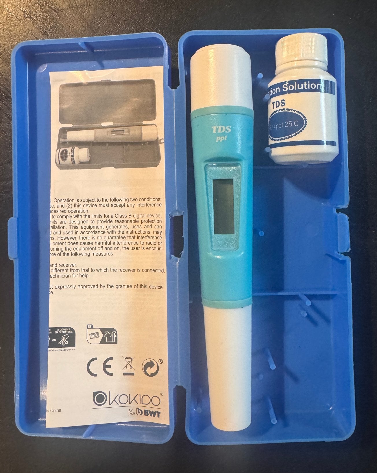 Kokodo digitale zoutmeter, Ophalen of Verzenden, Zo goed als nieuw