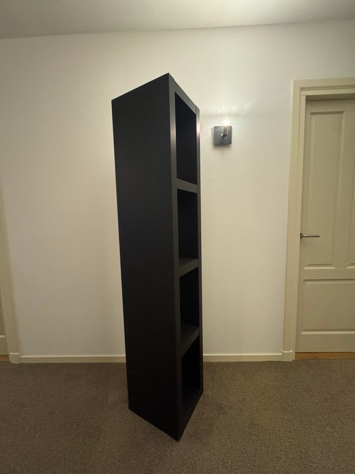 IKEA kast, serie Lack zwart, Ophalen, Gebruikt