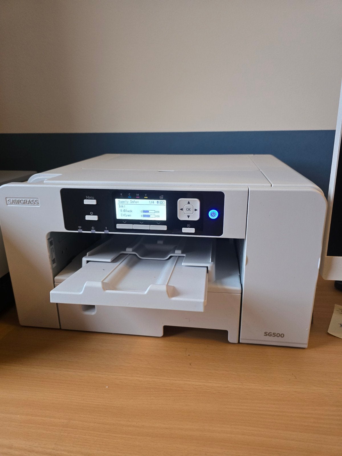 Sawgrass SG500 sublimatieprinter + papier + inkt –werkt goed, Ophalen, Overige merken