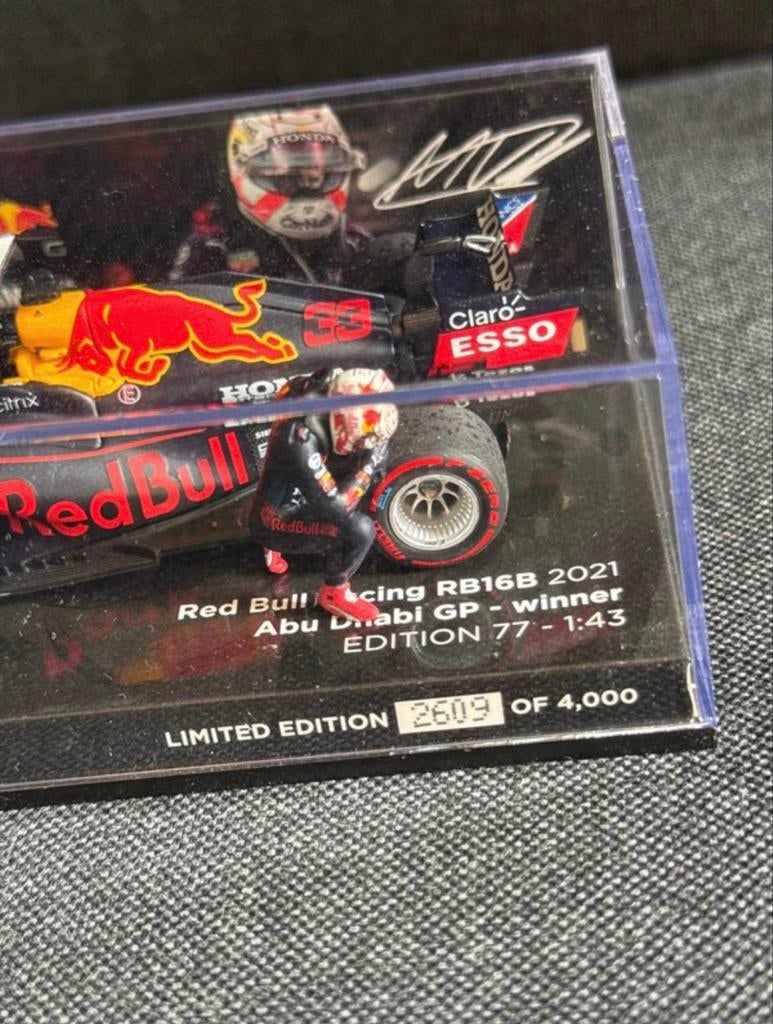 Red Bull Racing RB16B 2021 Max Verstappen Abu Dhabi GP, Overige merken, Auto, 1:32 tot 1:50, Nieuw