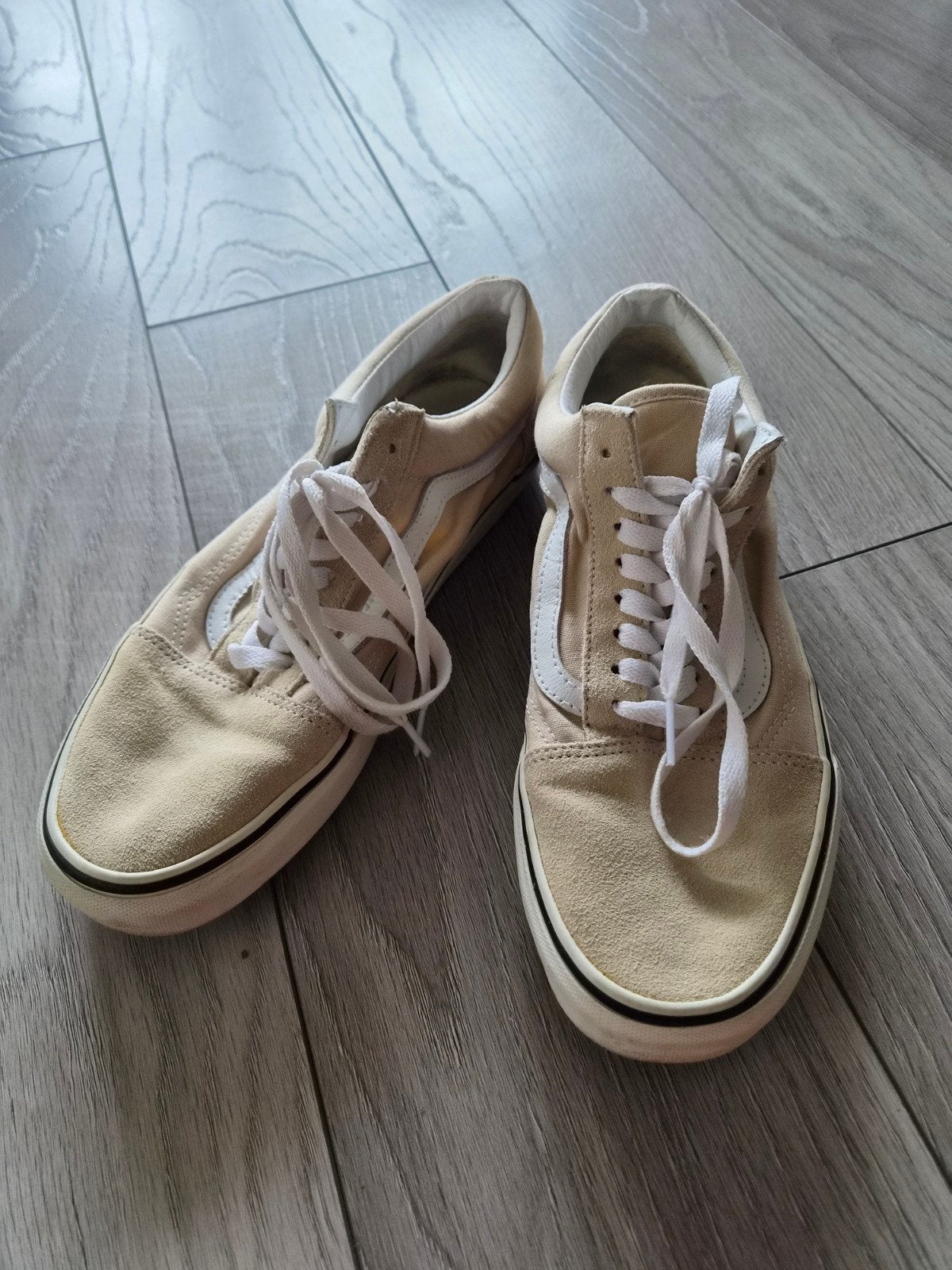 Vans beige maat 41, Ophalen of Verzenden, Gedragen, Beige, Sneakers of Gympen
