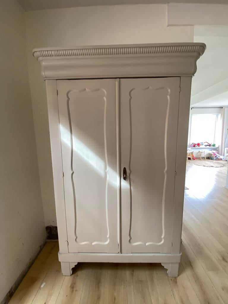 Antieke Biedermeier kast, Antiek en Kunst, Ophalen
